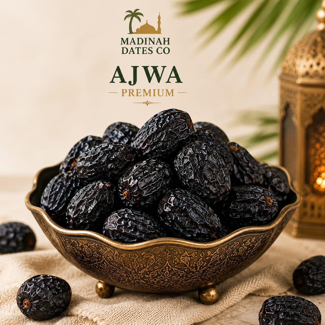 Premium Ajwa dates in Madinah near Masjid Nabawi